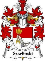 Szarlinski coat of arms family crest download