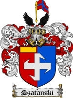 Szatanski coat of arms family crest download