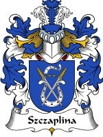 Szczaplina coat of arms family crest download