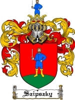 Szipszky coat of arms family crest download