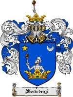 Szorenyi coat of arms family crest download