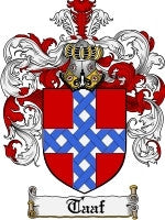 Taaf coat of arms family crest download