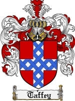 Taffey coat of arms family crest download
