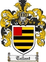 Tallant coat of arms family crest download