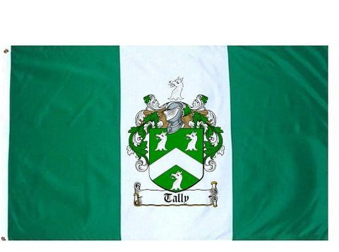 Tally family crest coat of arms flag