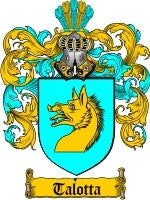 Talotta coat of arms family crest download