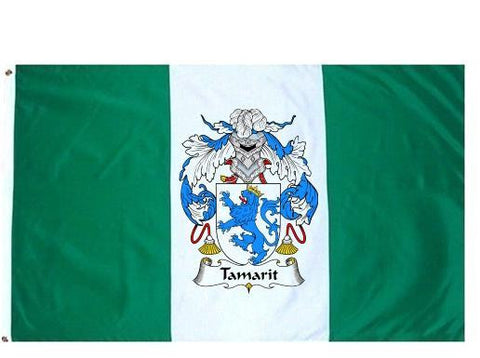 Tamarit family crest coat of arms flag