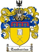 Tamburrino coat of arms family crest download