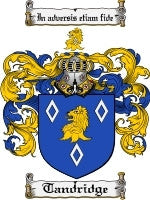 Tandridge coat of arms family crest download