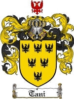 Tani coat of arms family crest download