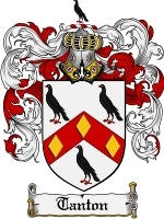 Tanton coat of arms family crest download