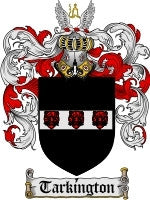 Tarkington coat of arms family crest download