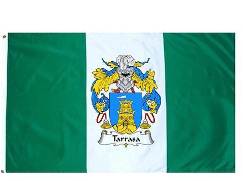 Tarrasa family crest coat of arms flag