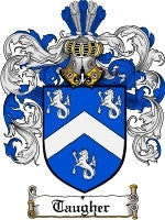 Taugher coat of arms family crest download