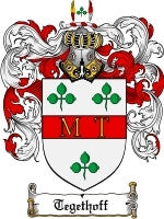 Tegethoff coat of arms family crest download