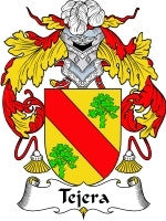 Tejera coat of arms family crest download