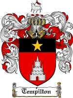 Tempilton coat of arms family crest download