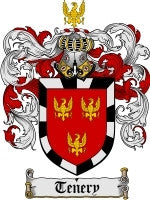 Tenery coat of arms family crest download