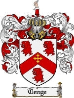 Tenge coat of arms family crest download