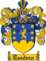 Teodoro coat of arms family crest download