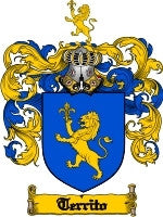 Territo coat of arms family crest download