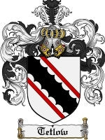 Tetlow coat of arms family crest download