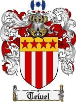 Tewel coat of arms family crest download