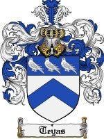 Teyas coat of arms family crest download
