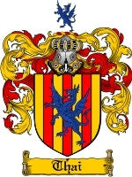 Thai coat of arms family crest download