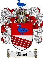 Thiel coat of arms family crest download