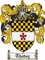 Thobey coat of arms family crest download