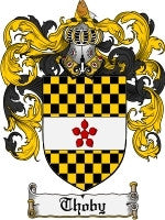 Thoby coat of arms family crest download