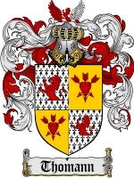 Thomann coat of arms family crest download