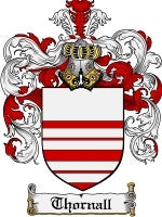 Thornall coat of arms family crest download