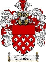 Thornbery coat of arms family crest download