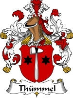 Thummel coat of arms family crest download