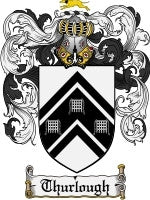 Thurlough coat of arms family crest download