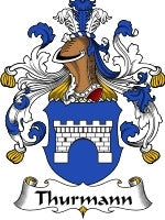 Thurmann coat of arms family crest download