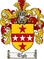 Tigh coat of arms family crest download