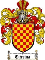 Tijerina coat of arms family crest download
