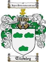 Tildsley coat of arms family crest download