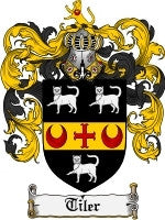 Tiler coat of arms family crest download