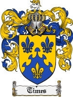 Times coat of arms family crest download