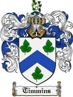 Timmins coat of arms family crest download