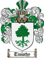 Timothy coat of arms family crest download