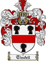 Tindell coat of arms family crest download