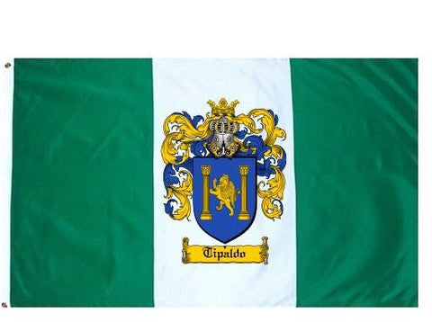 Tipaldo family crest coat of arms flag