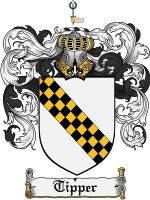 Tipper coat of arms family crest download