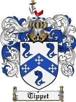 Tippet coat of arms family crest download