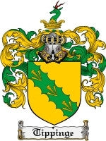 Tippinge coat of arms family crest download